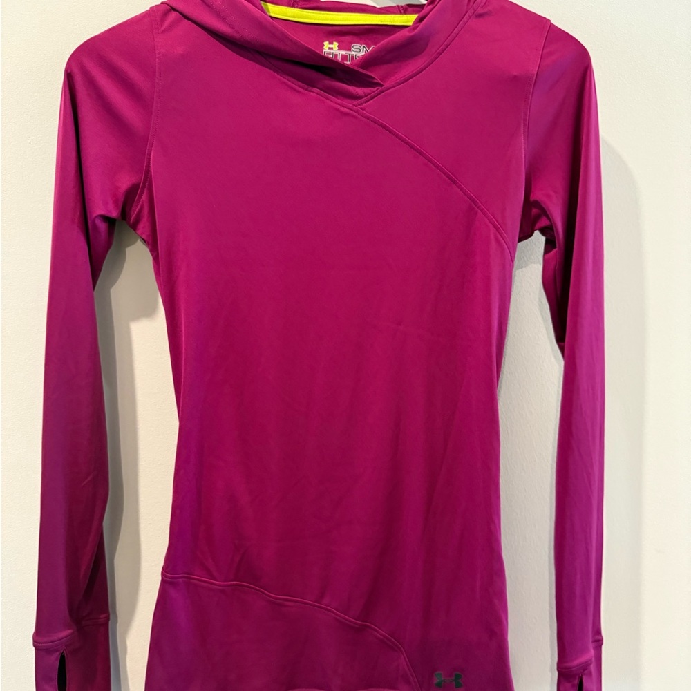 Under Armour Women's Magenta Hoodie Size S